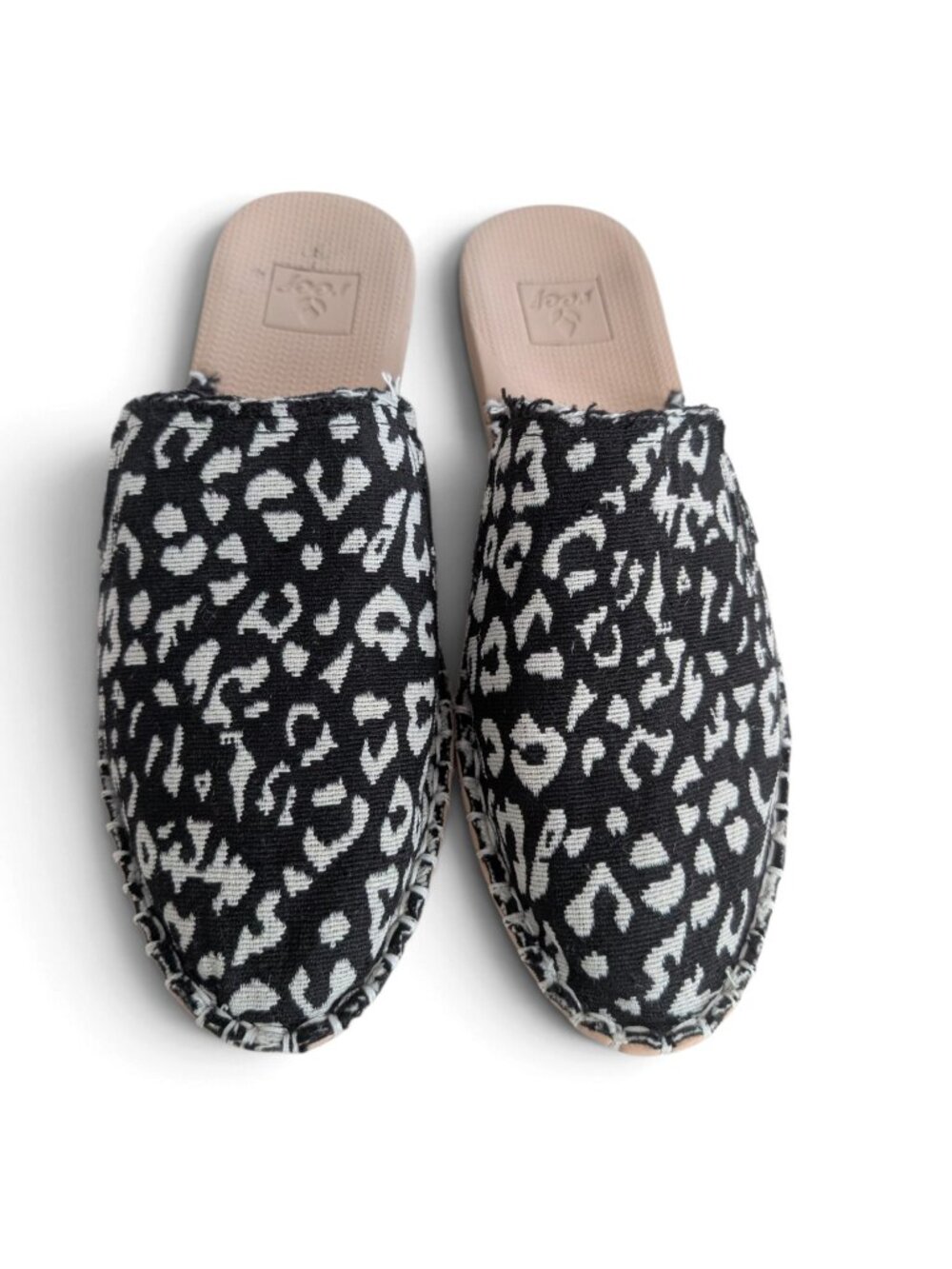 Reef Escape Mule TX Slip On Mules Size 10 Leopard Print NWOT - Picture 4 of 11